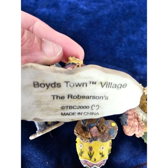 LOT OF 4 BEARWARE BOYDS BEARS & FRIENDS RESIN BROOCH‎ PIN - Picture 8 of 13